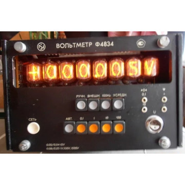 Ф4834 вольтметр цифровой